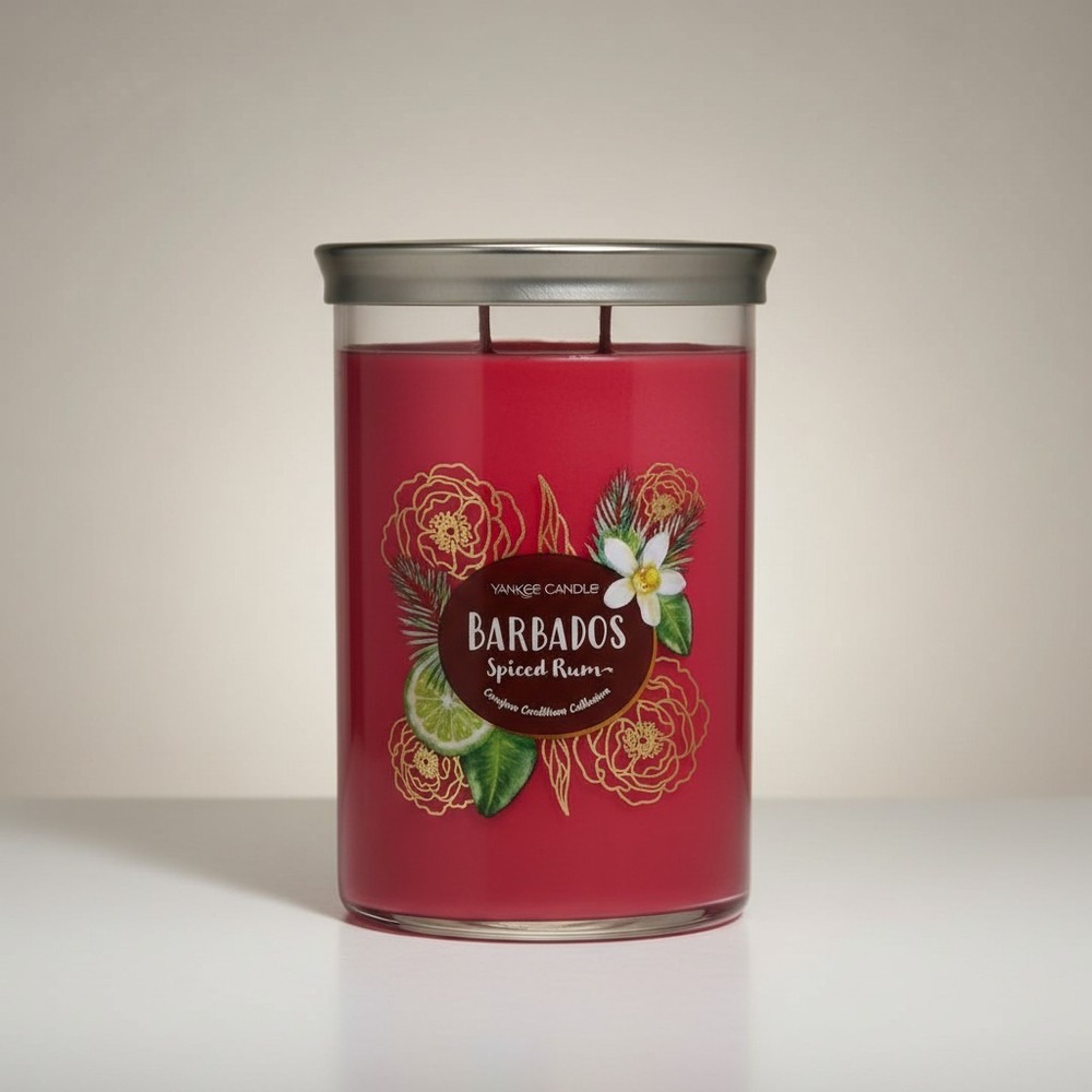 Yankee Candle Spiced Rum Signature Large Jar - 20 oz 2-Wick - NWT